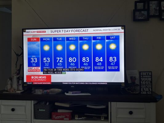 【留学】America 2026④　The weather in Denver