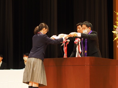 中学部の卒業式