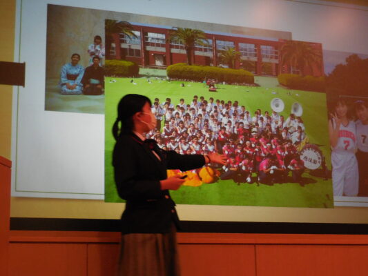 教育講演会「『夢』応援会」の取材を受けました